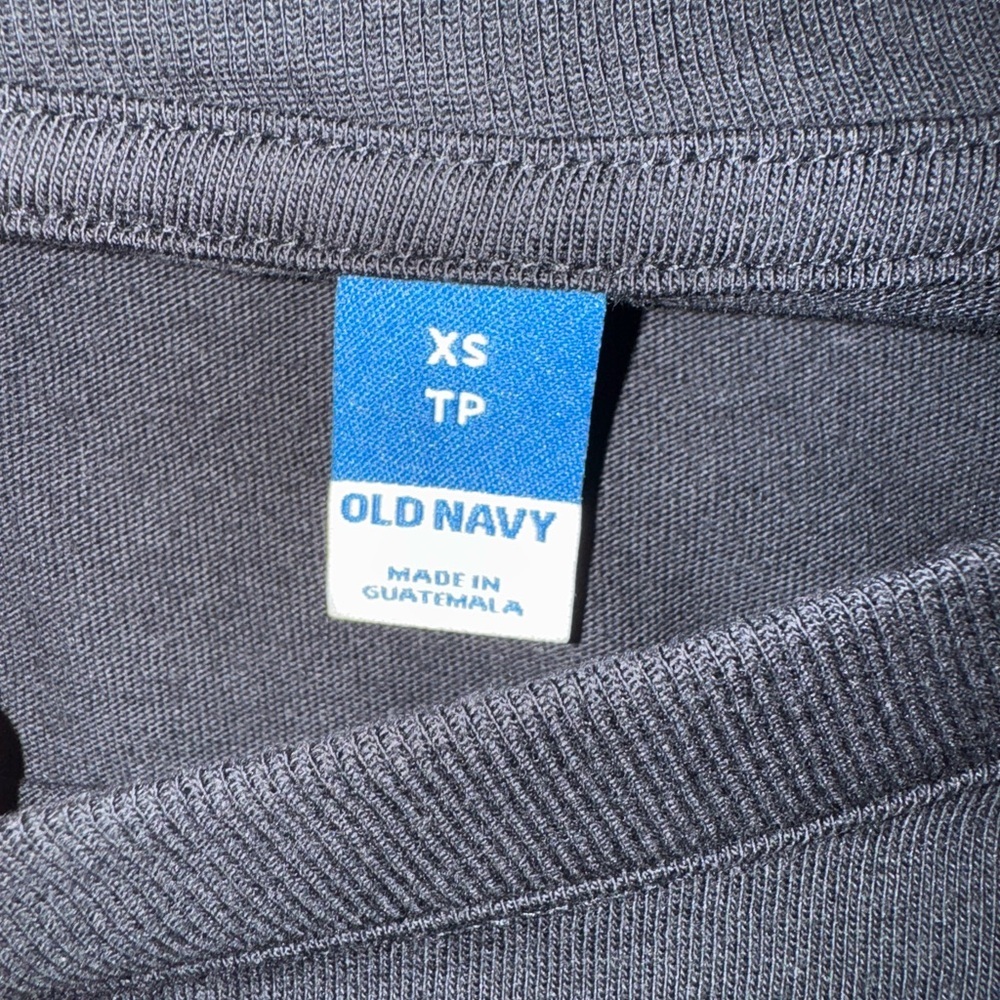 Old Navy Crew Neck Black T-Shirt Dress - Picture 5 of 5